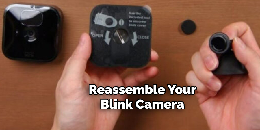 Reassemble Your Blink Camera