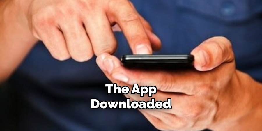 The App Downloaded