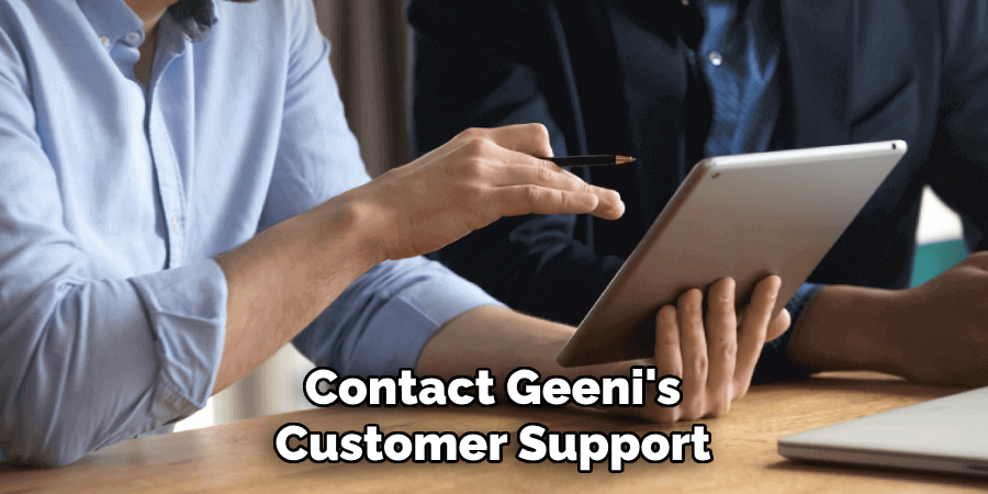 Contact Geeni's Customer Support