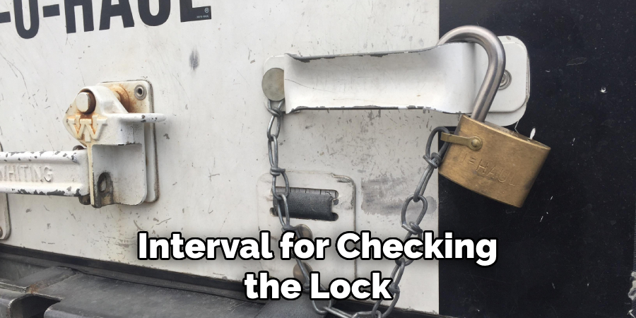 Interval for Checking the Lock