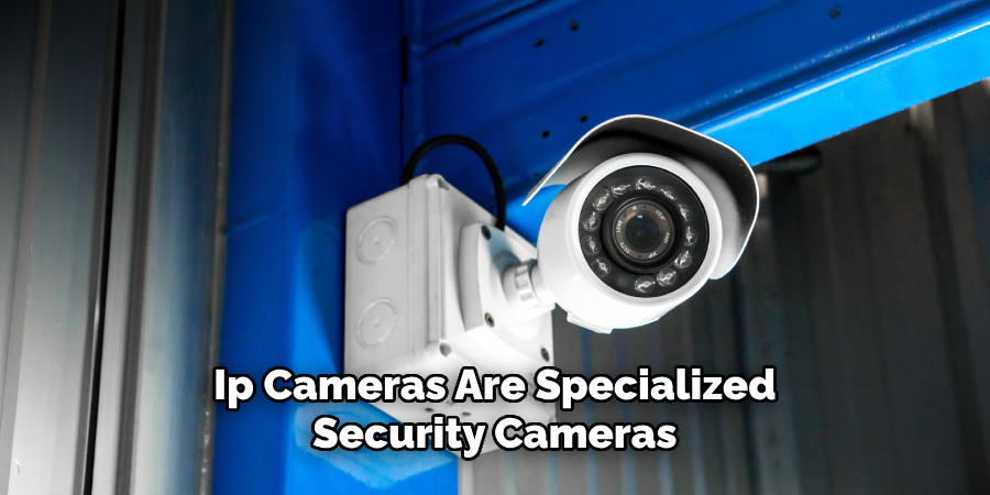 Ip Cameras Are Specialized Security Cameras