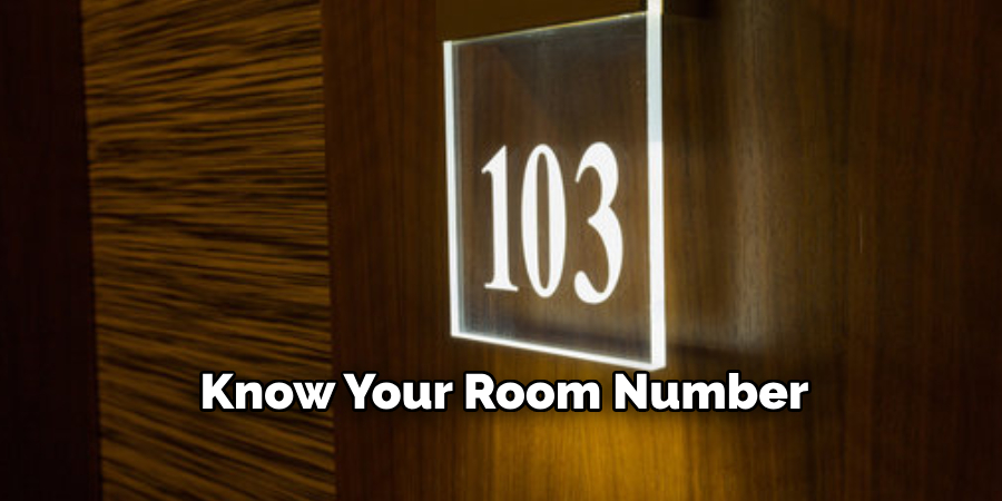 Know Your Room Number