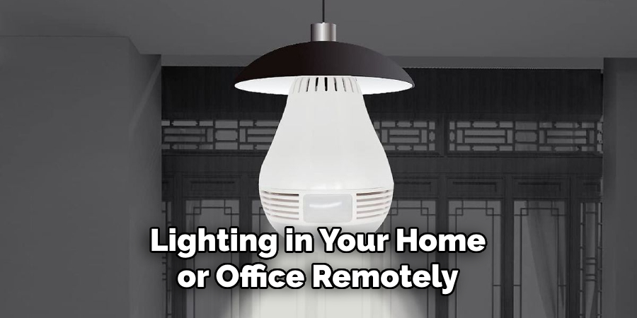 Lighting in Your Home or Office Remotely