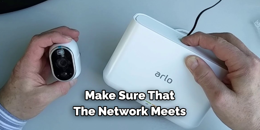 Make Sure That 
The Network Meets