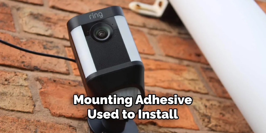 Mounting Adhesive Used to Install