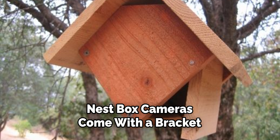 Nest Box Cameras Come With a Bracket