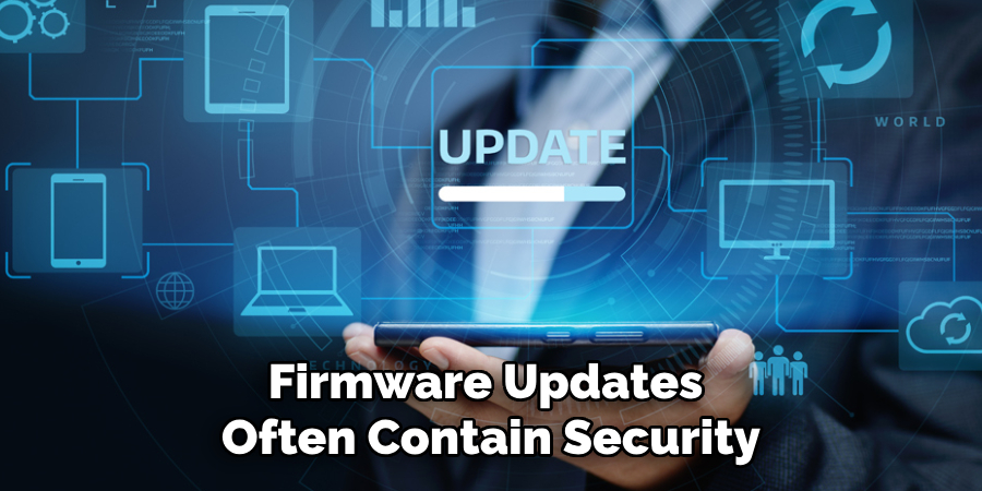 Firmware Updates Often Contain Security