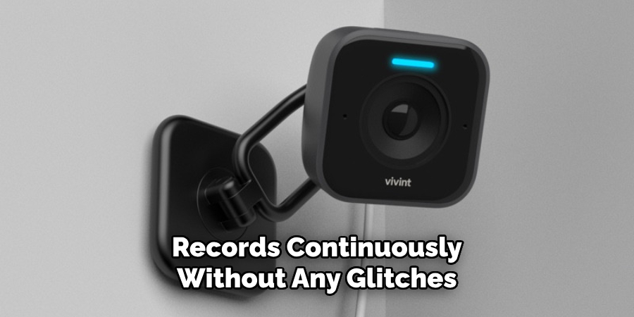 Records Continuously Without Any Glitches