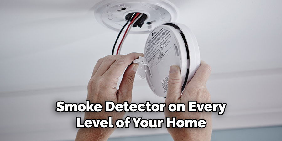 Smoke Detector on Every Level of Your Home