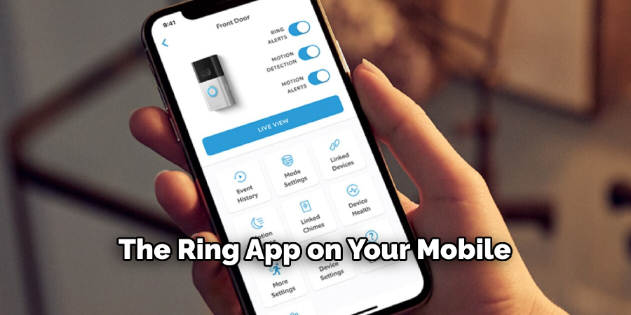 The Ring App on Your Mobile