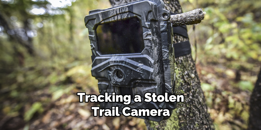 Tracking a Stolen Trail Camera