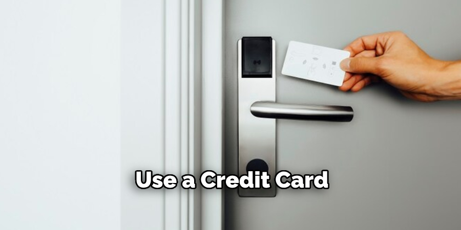 Use a Credit Card