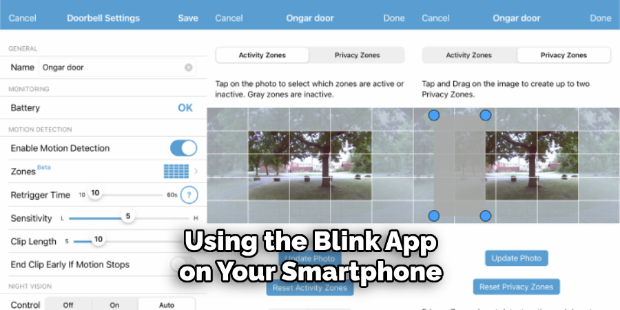 Using the Blink App on Your Smartphone