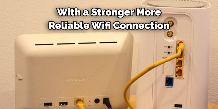 With a Stronger, More 
Reliable Wifi Connection