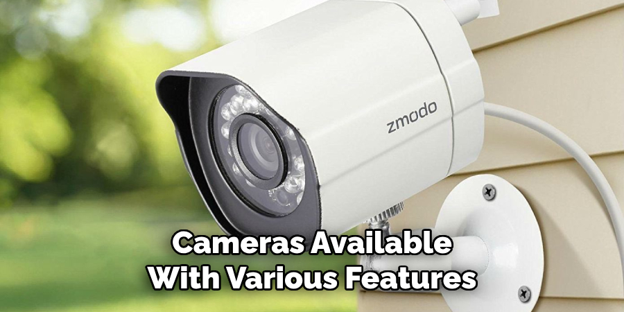 Cameras Available With Various Features