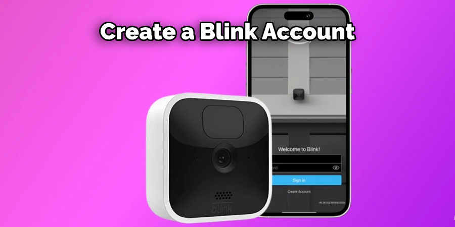 Create a Blink Account