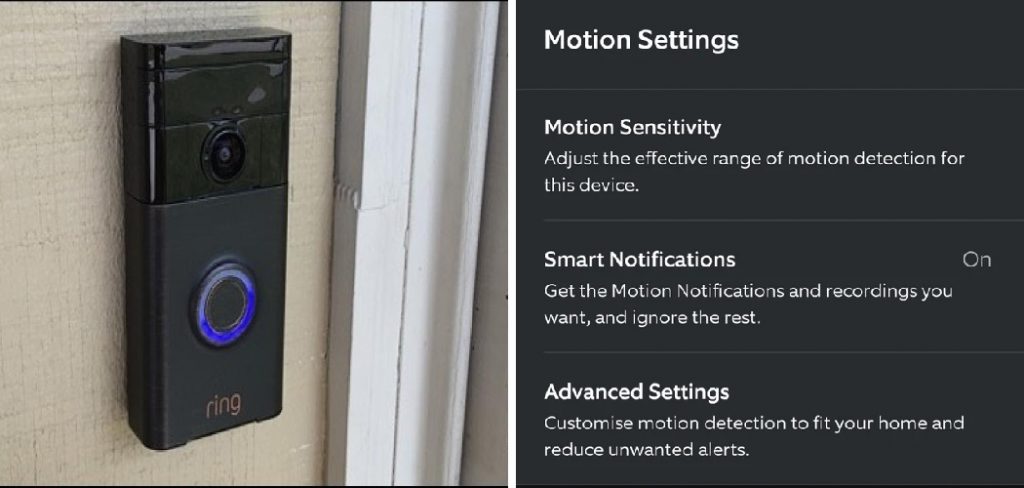 How to Adjust Ring Sensitivity