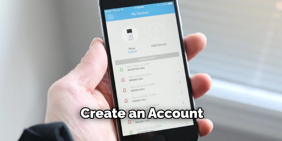  Create an Account