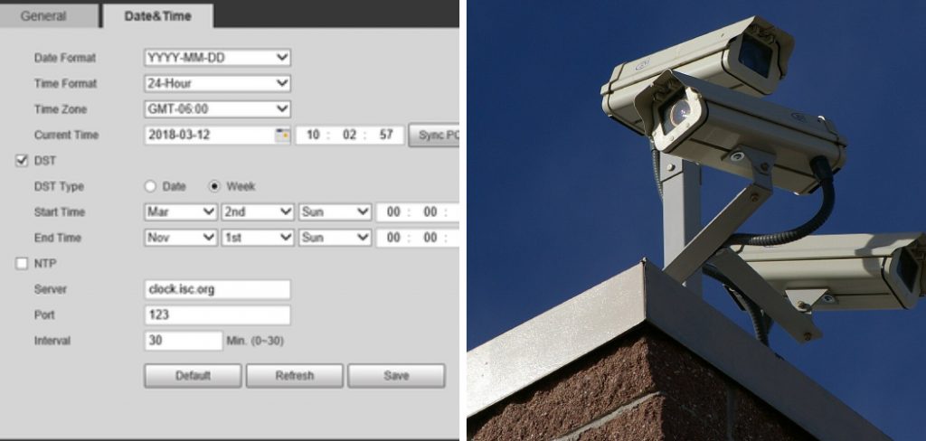 How to Change Time in Cctv Camera