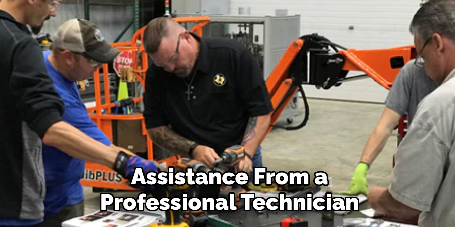 Assistance From a Professional Technician