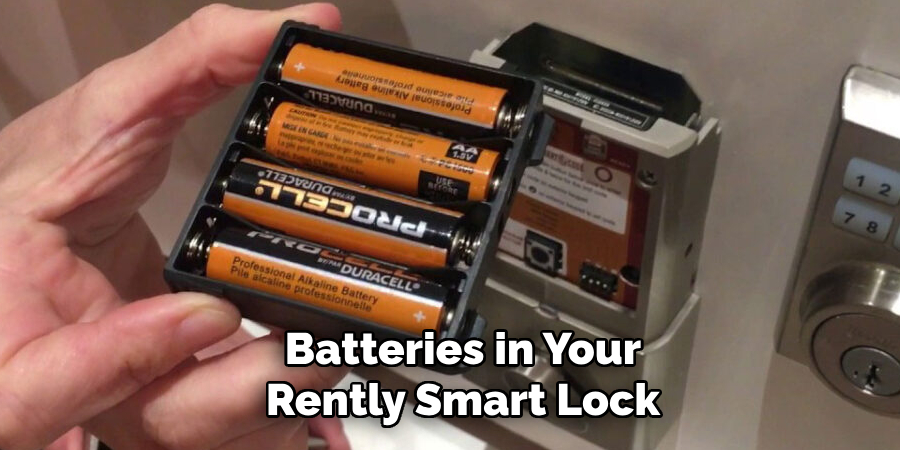 Batteries in Your Rently Smart Lock