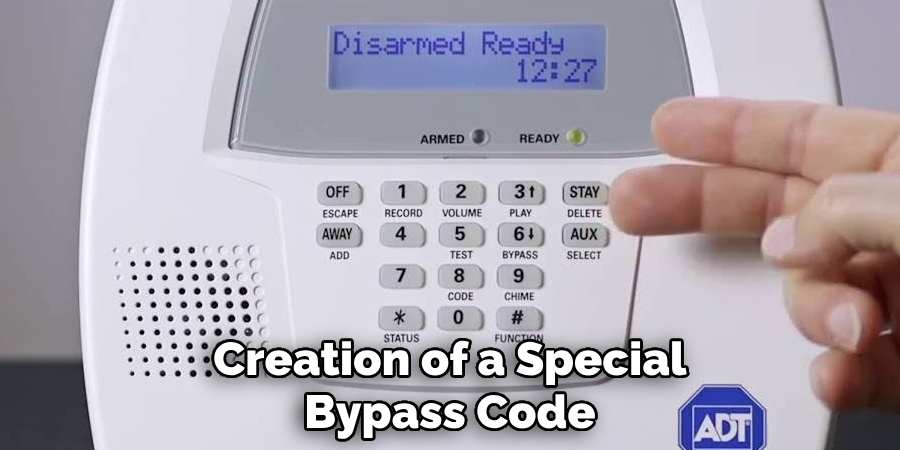 Creation of a Special Bypass Code