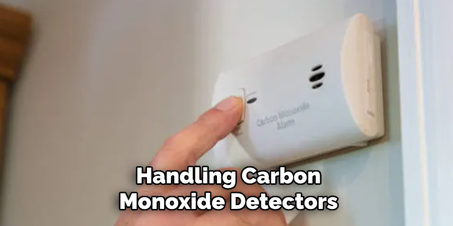 Handling Carbon Monoxide Detectors