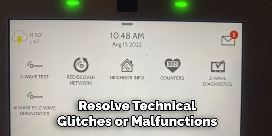 Resolve Technical Glitches or Malfunctions