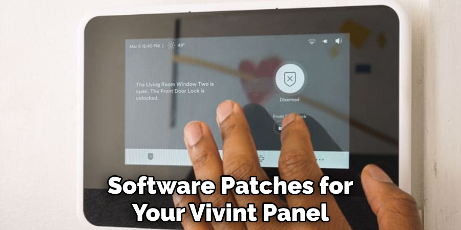 Software Patches for Your Vivint Panel