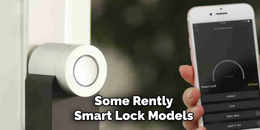 Some Rently Smart Lock Models