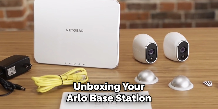 Unboxing Your Arlo Base Station