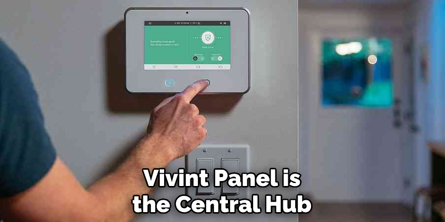 Vivint Panel is the Central Hub