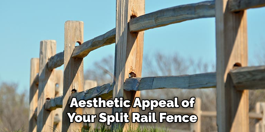 Aesthetic Appeal of Your Split Rail Fence