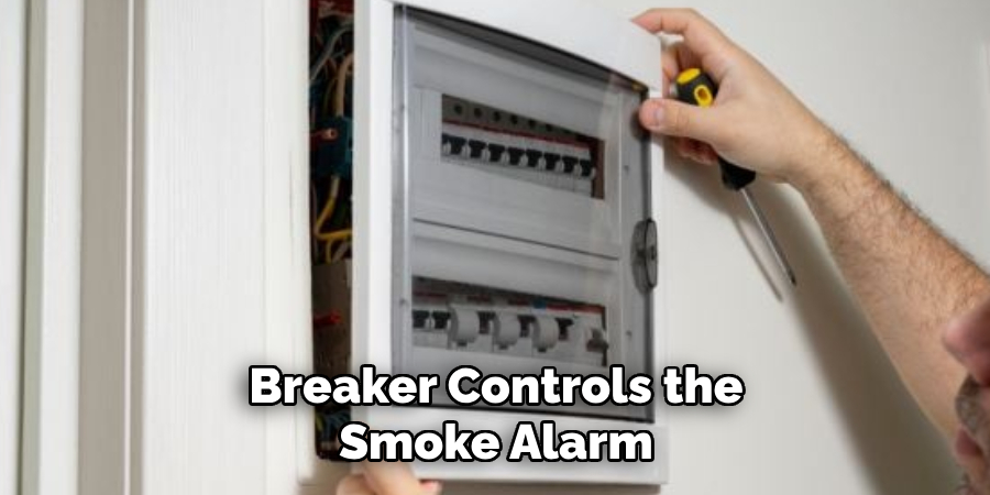 Breaker Controls the Smoke Alarm