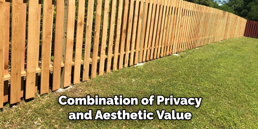 Combination of Privacy and Aesthetic Value