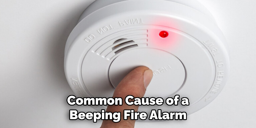 Common Cause of a Beeping Fire Alarm