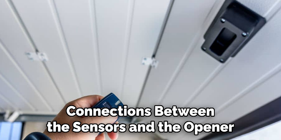 Connections Between the Sensors and the Opener