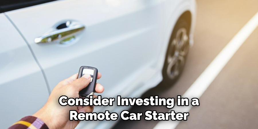 Consider Investing in a Remote Car Starter