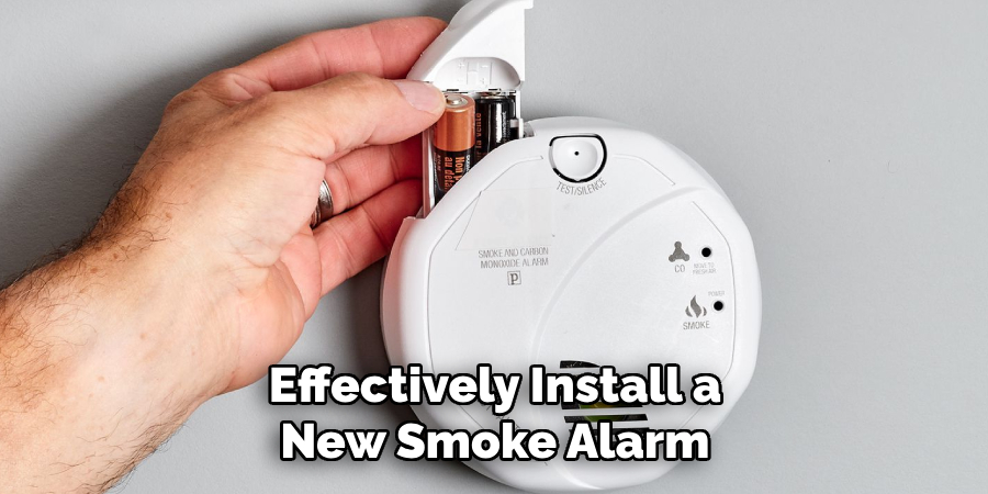 Effectively Install a New Smoke Alarm