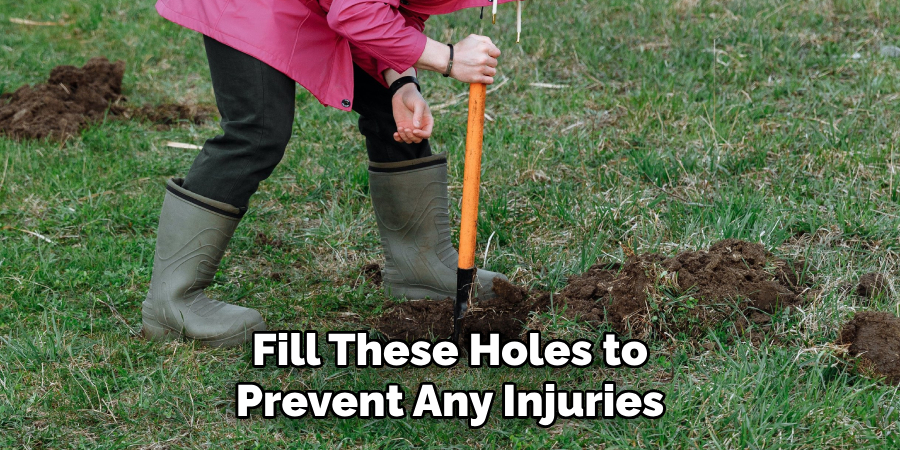 Fill These Holes to Prevent Any Injuries