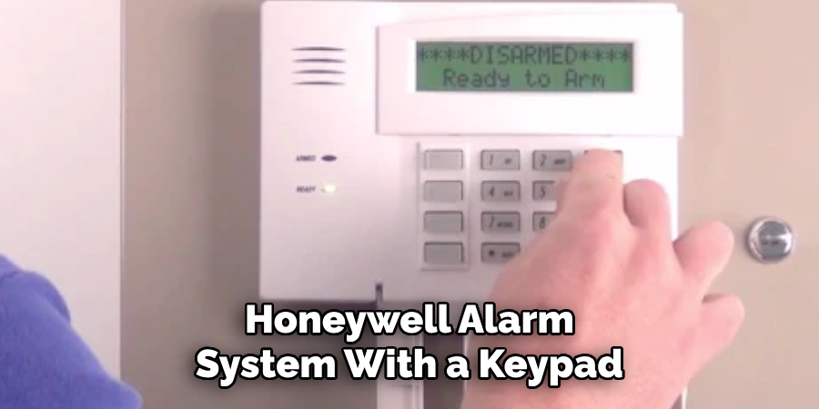 Honeywell Alarm System With a Keypad