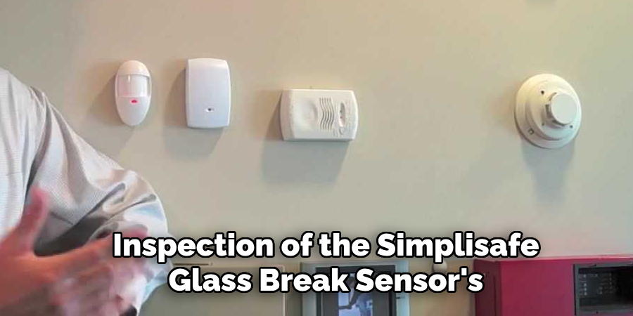 Inspection of the Simplisafe Glass Break Sensor's