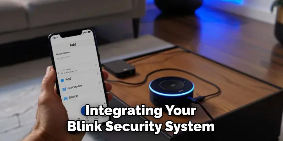 Integrating Your Blink Security System