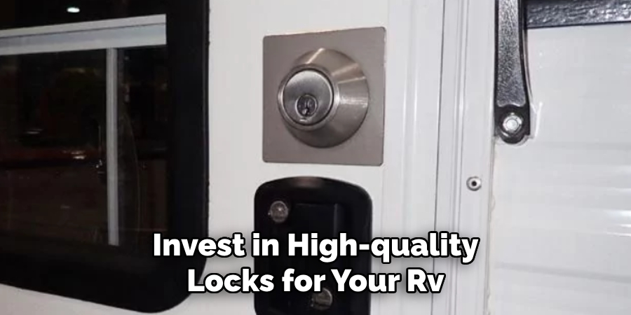 Invest in High-quality Locks for Your Rv