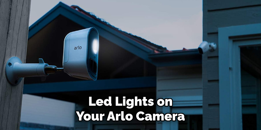 Led Lights on Your Arlo Camera