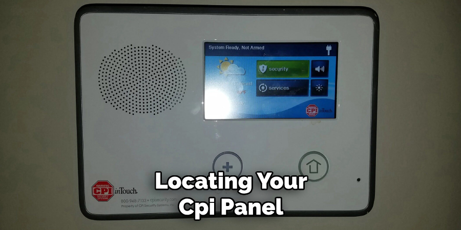 Locating Your Cpi Panel