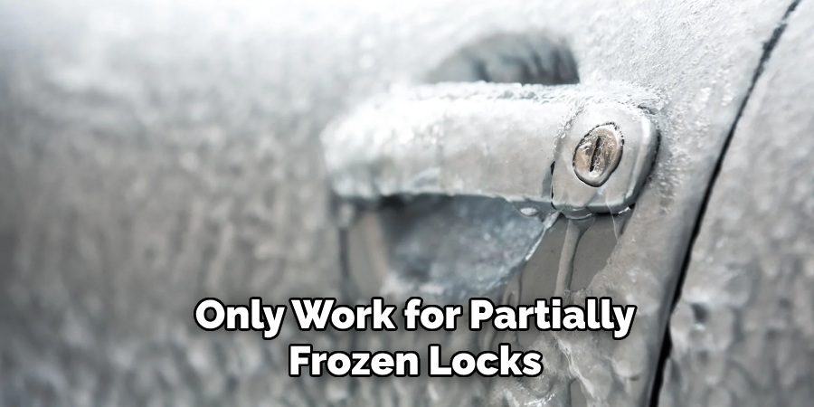 Only Work for Partially Frozen Locks