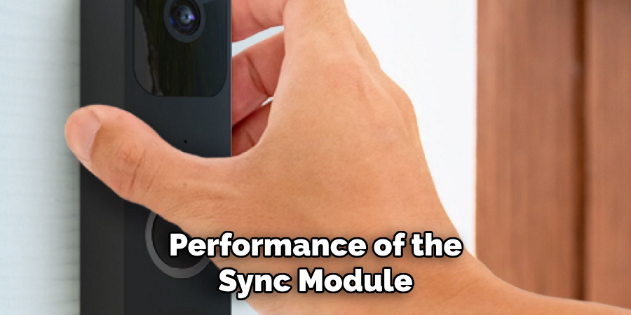 Performance of the Sync Module