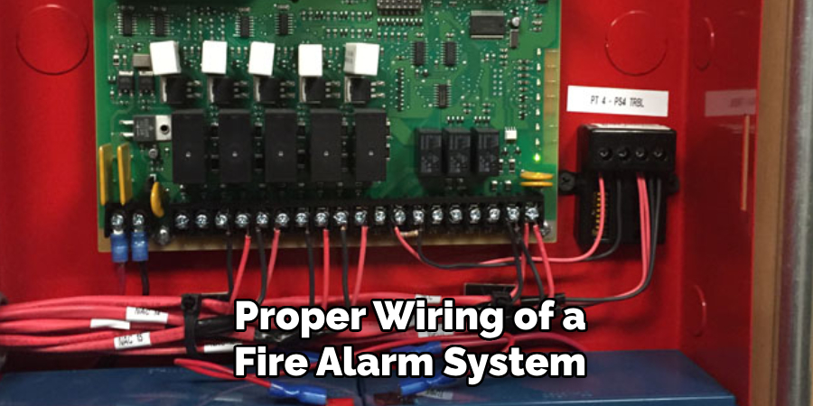 Proper Wiring of a Fire Alarm System