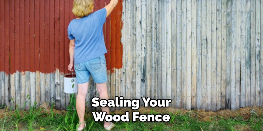 Sealing Your Wood Fence